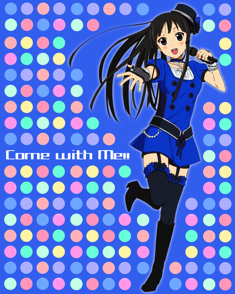 akiyama mio and hikasa youko (k-on! and 1 more) drawn by yuu_(1007yu)