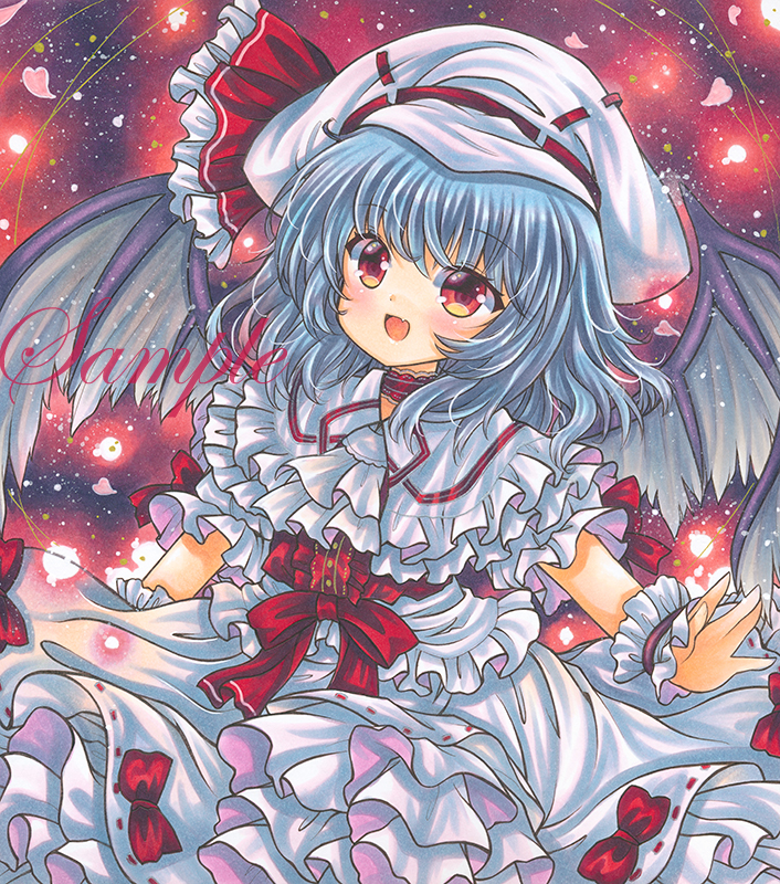 remilia scarlet (touhou and 1 more) drawn by rui_(sugar3)