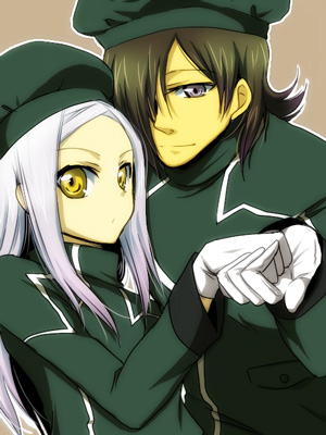allelujah haptism and soma peries (gundam and 1 more) drawn by hio_(artist)