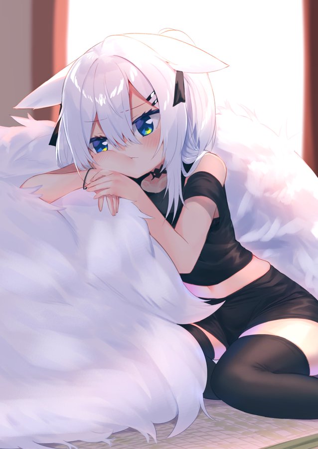 ars almal (nijisanji) drawn by moti_yousei