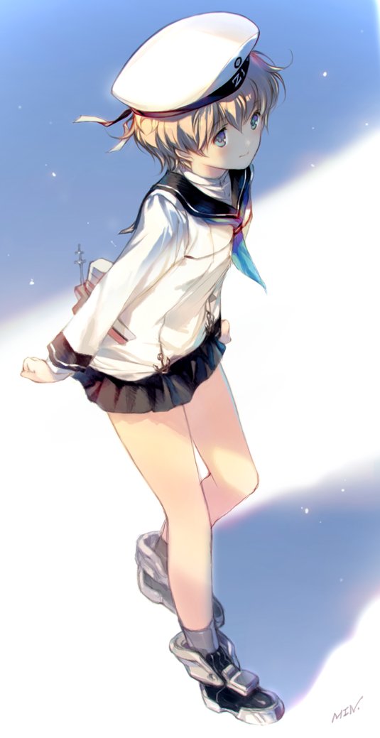 z1 leberecht maass (kantai collection) drawn by min-naraken