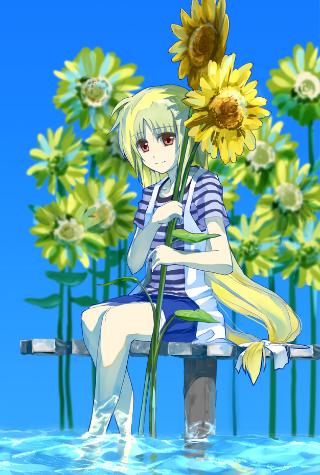 fate testarossa (lyrical nanoha and 1 more) drawn by wagashi_(okashina)