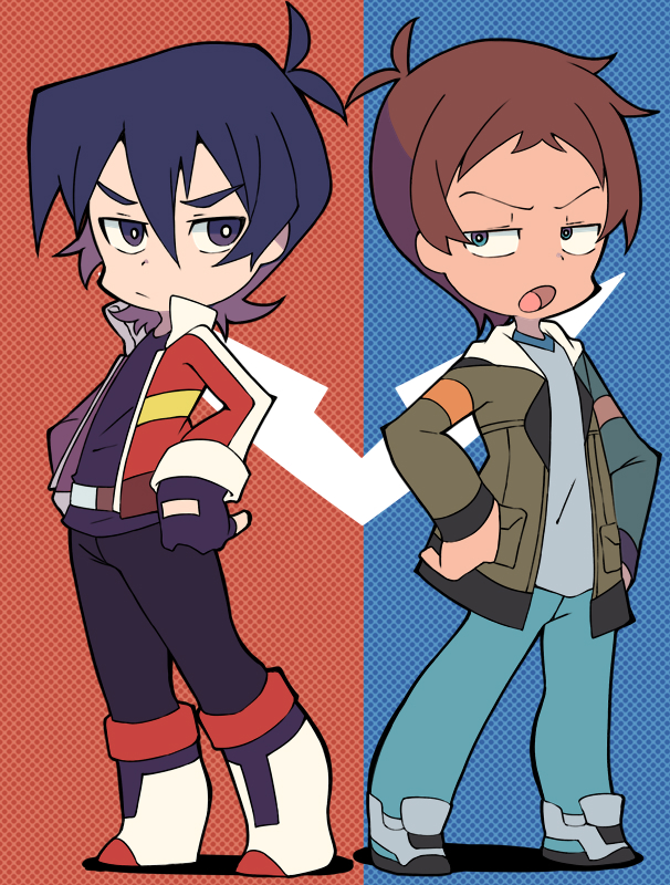 keith and lance (voltron and 1 more) drawn by miyata_(lhr)