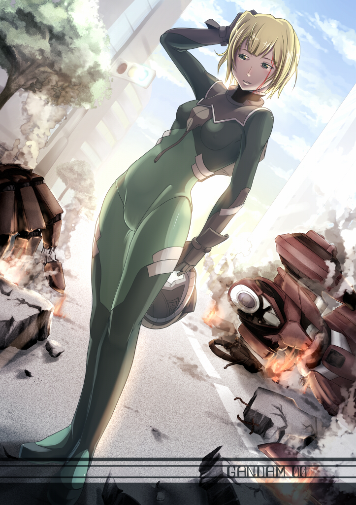louise halevy (gundam and 1 more) drawn by painpa