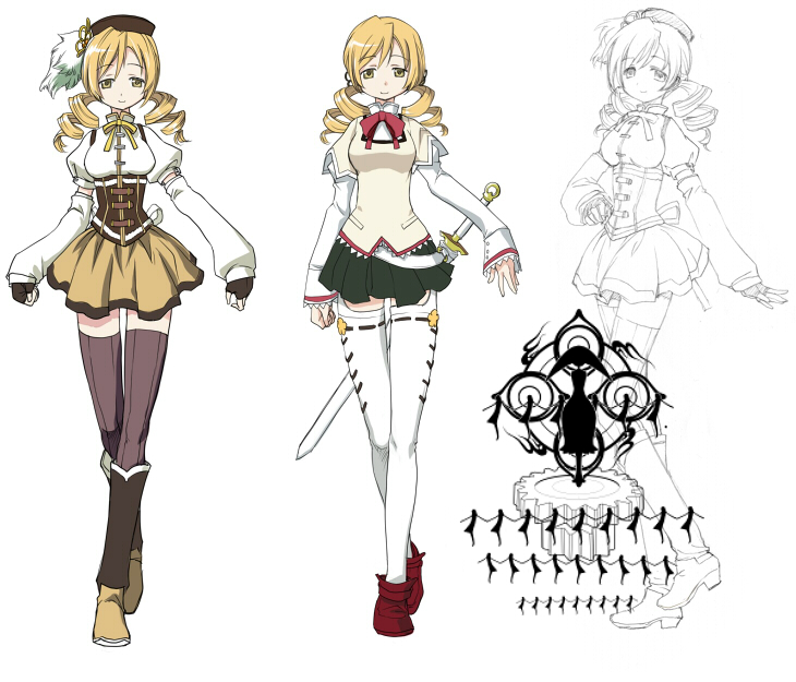 tomoe mami (mahou shoujo madoka magica) drawn by takimiya_kazutaka