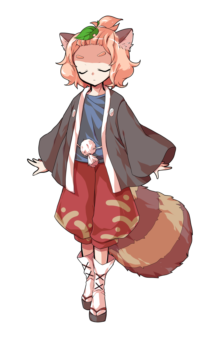 tanuki mob and topknot tanuki (touhou) drawn by dairi