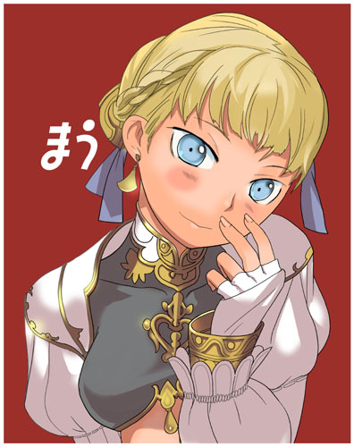 afumau (final fantasy and 1 more) drawn by robina