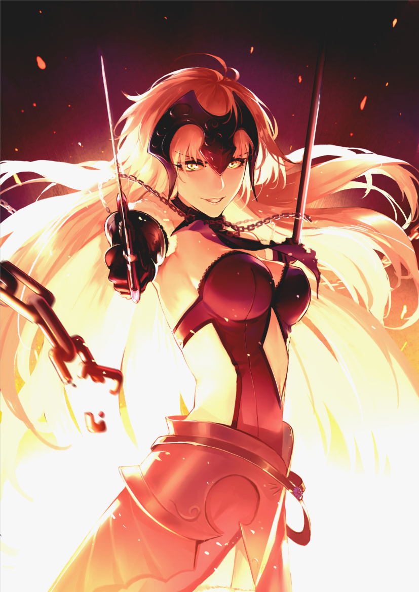jeanne d'arc alter (fate and 1 more) drawn by reroi