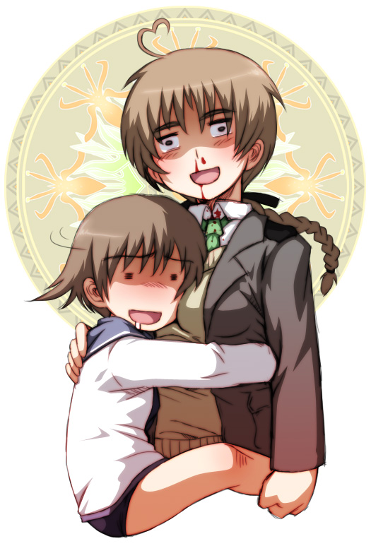 miyafuji yoshika and lynette bishop (world witches series and 1 more) drawn by tabigarasu