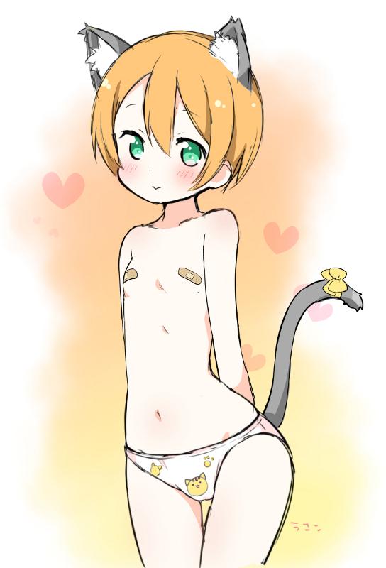 hoshizora rin (love live! and 1 more) drawn by saku_usako_(rabbit)