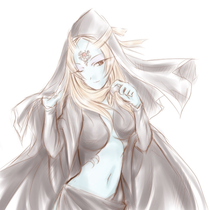 midna (the legend of zelda and 1 more) drawn by microspace