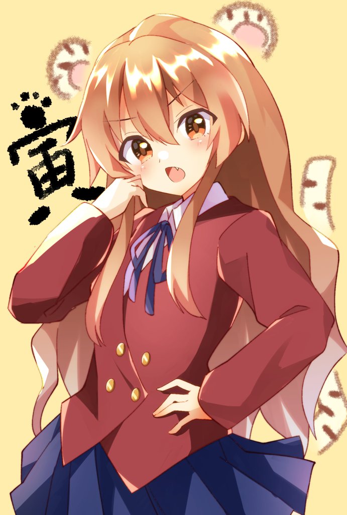 aisaka taiga (toradora!) drawn by mani_(manidrawings)