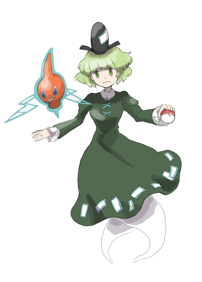 soga no tojiko and rotom (touhou and 1 more) drawn by gogo/tad
