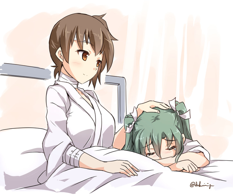 kaga and zuikaku (kantai collection) drawn by sakimiya_(inschool)