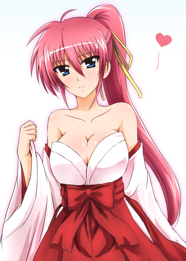 signum and shimizu kaori (lyrical nanoha and 2 more) drawn by diesel-turbo