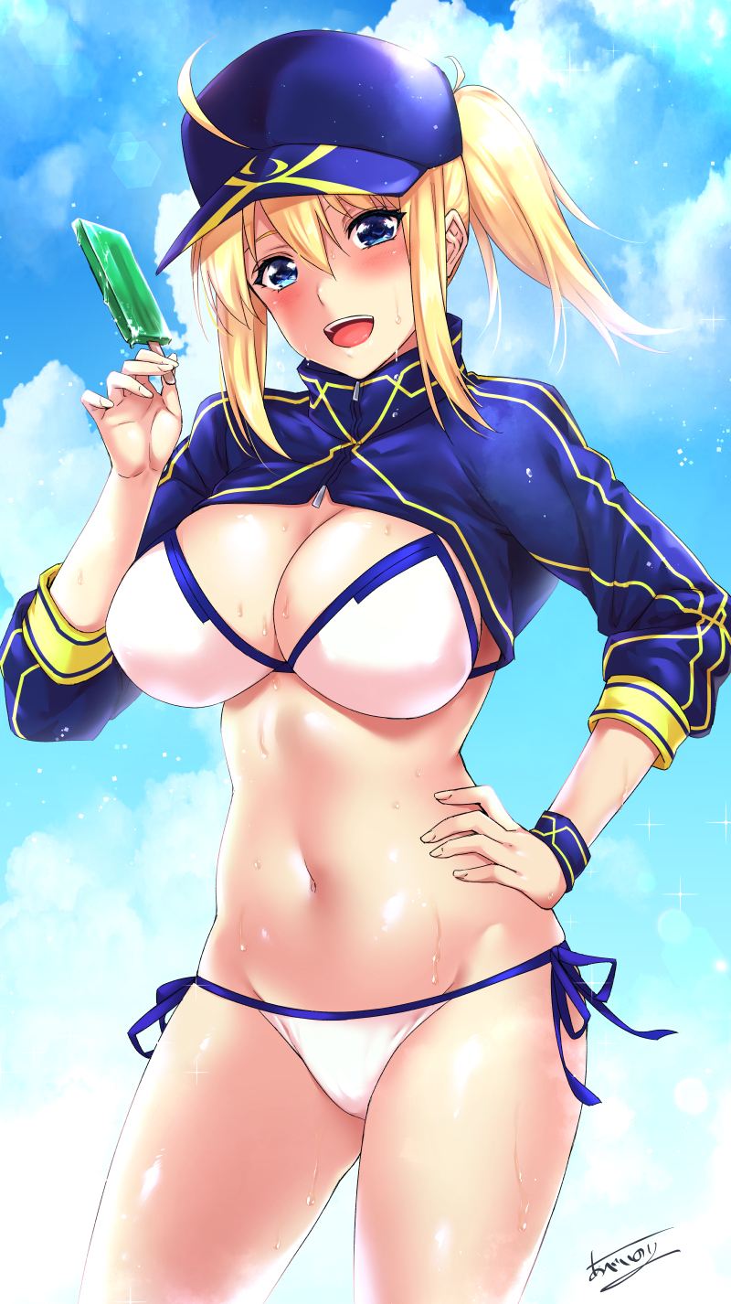 artoria pendragon and mysterious heroine xx (fate and 1 more) drawn by abe_inori