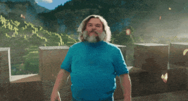 steve and jack black (minecraft and 1 more)