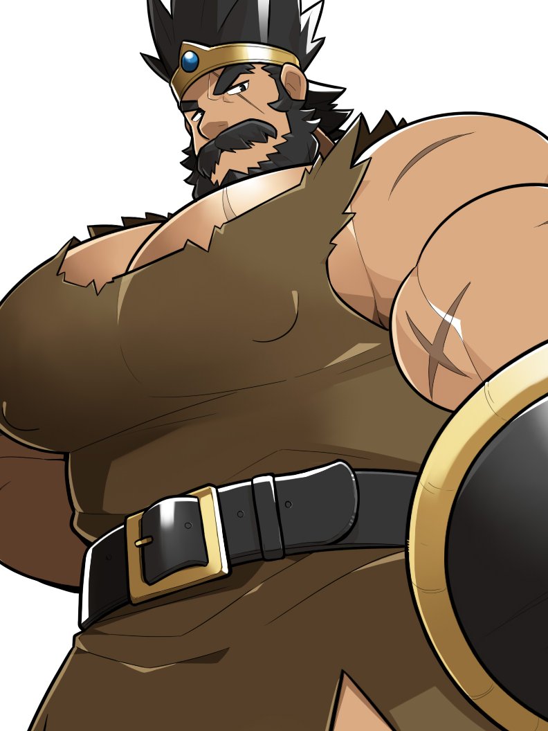 ortega (dragon quest and 1 more) drawn by takezamurai