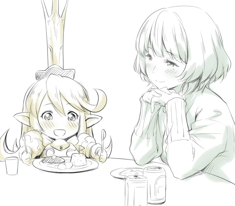 takagaki kaede and charlotta (idolmaster and 2 more) drawn by zanzi