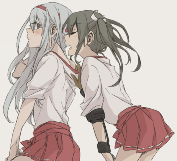 zuikaku and shoukaku (kantai collection) drawn by ree_(re-19)