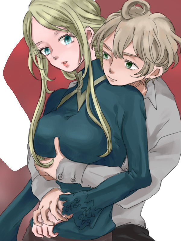 agrias oaks and ramza beoulve (final fantasy and 1 more) drawn by minato_hanami