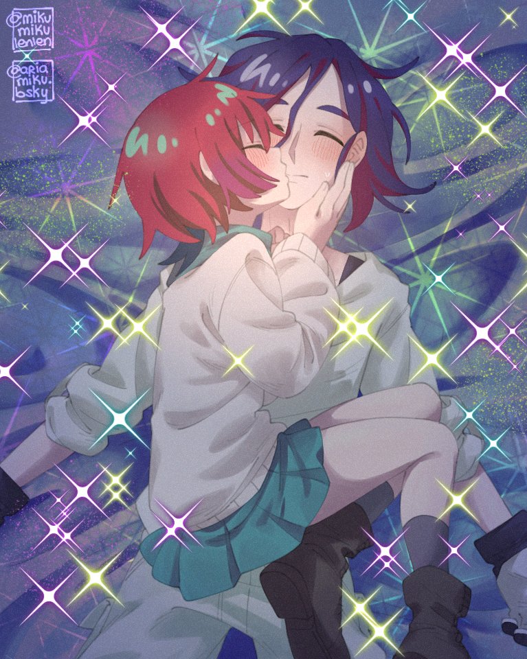amate yuzuriha and shuji ito (gundam and 1 more) drawn by ariamikukanzaki