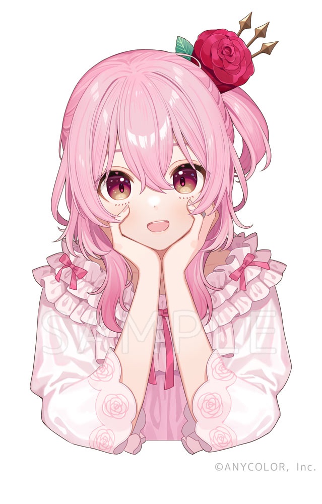 rosemi lovelock (nijisanji and 1 more) drawn by chiri_(ch!)
