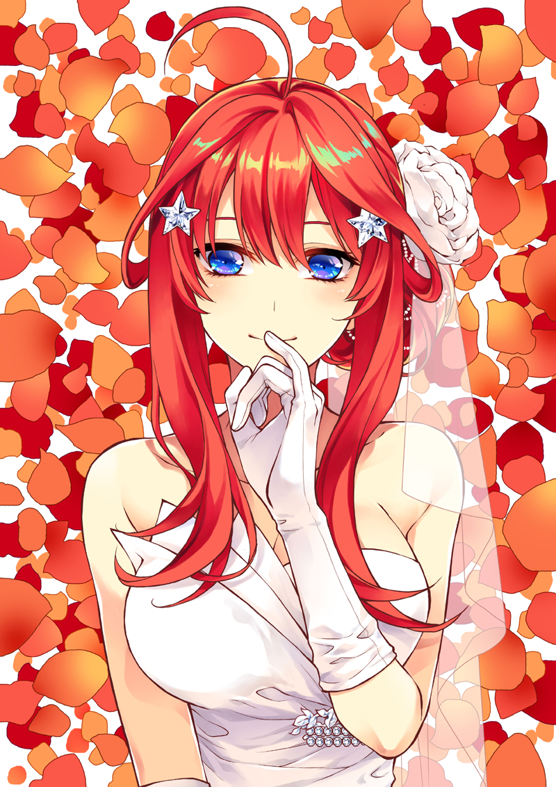 nakano itsuki (go-toubun no hanayome) drawn by sanama