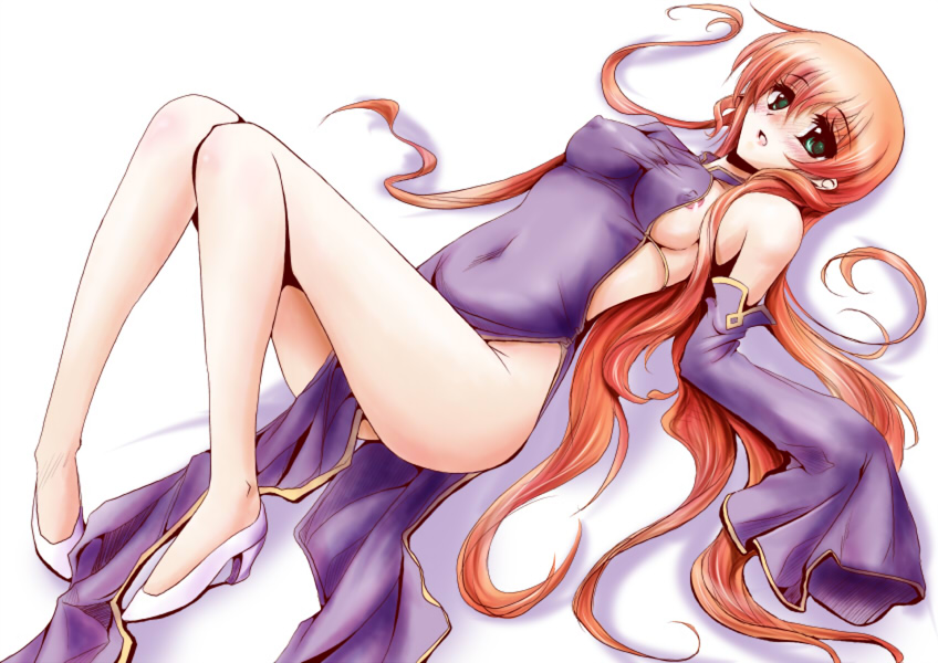 ixveria (lyrical nanoha and 2 more) drawn by aoiba_takato and frapowa