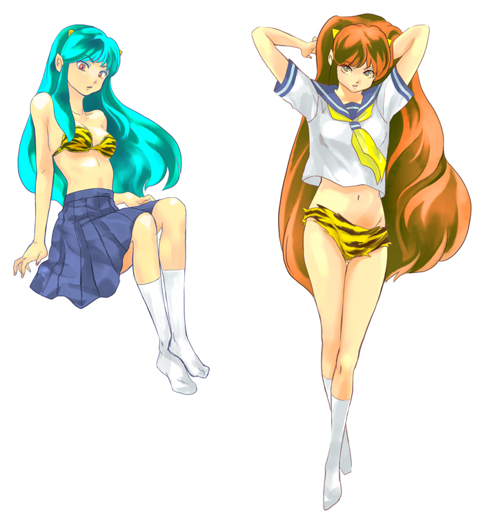 lum (urusei yatsura) drawn by yasuhito_(yasu_no_e)
