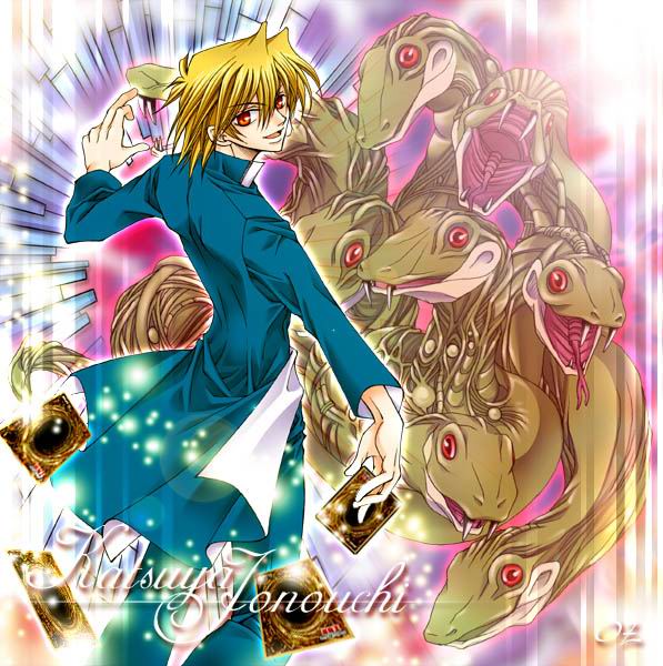 jonouchi katsuya and yamata dragon (yu-gi-oh! and 1 more)