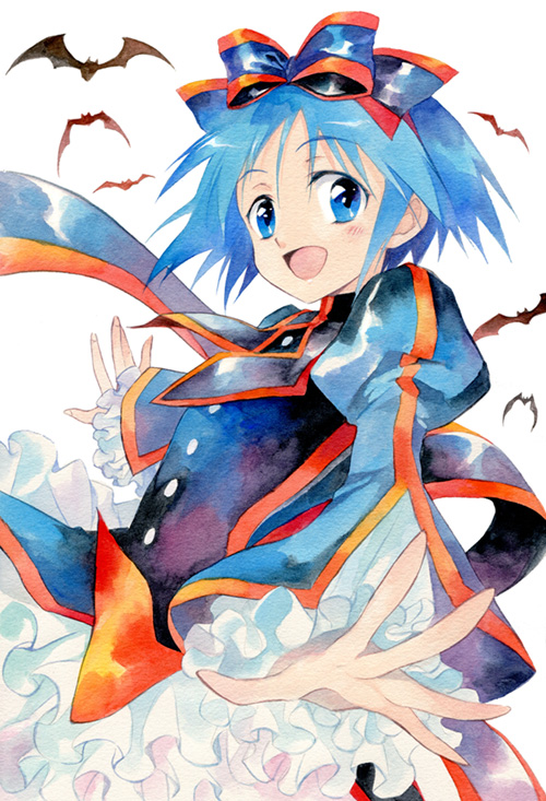 kurotori chiyoko (kuromajo-san ga tooru!!) drawn by agahari