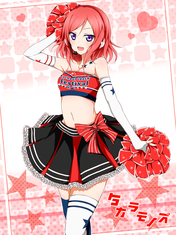 nishikino maki (love live! and 2 more) drawn by karamoneeze