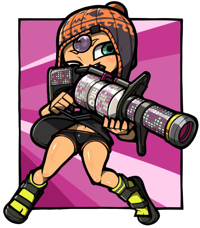 octoling player character and octoling girl (splatoon) drawn by name_omoitukan2