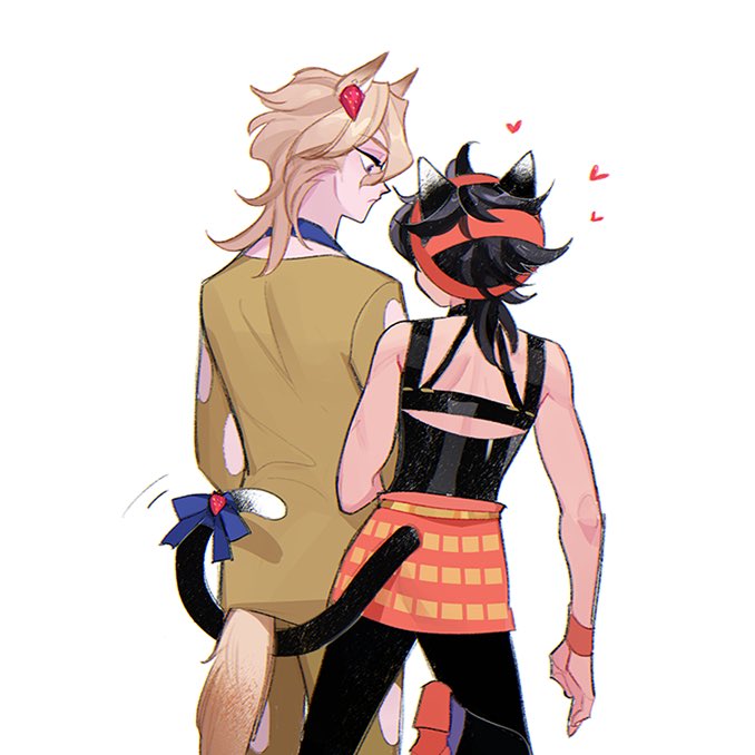 narancia ghirga and pannacotta fugo (jojo no kimyou na bouken and 1 more) drawn by ginmu