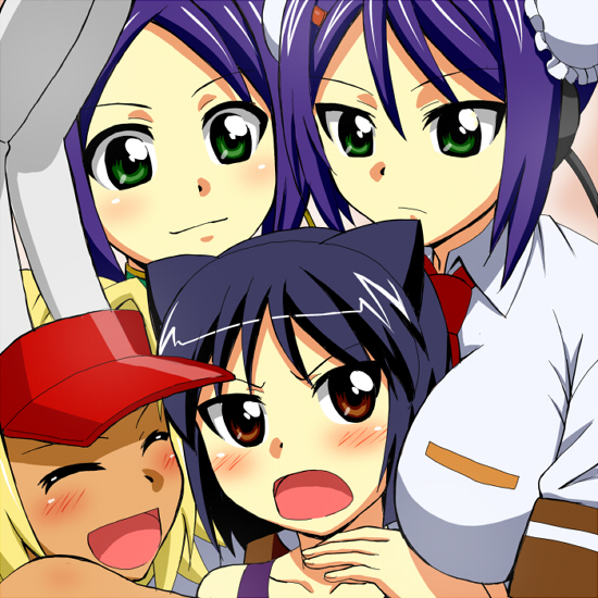 daidouji kira, mei-fang, catherine kyoubashi, and mei ling hua (arcana heart and 1 more) drawn by yanagi_kawa