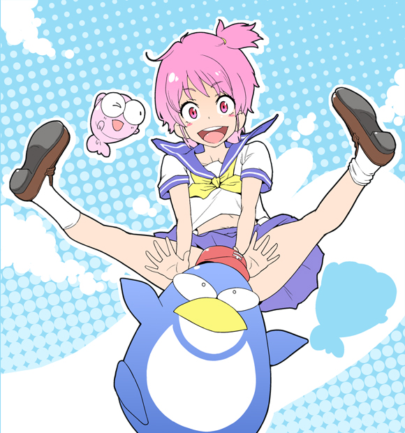 gyopi and wapiko (kingyo chuuihou!) drawn by ogata_mamimi