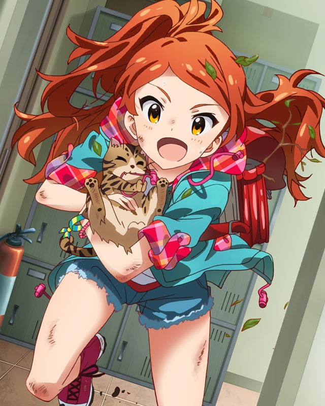 ogami tamaki and kobun (idolmaster and 1 more)