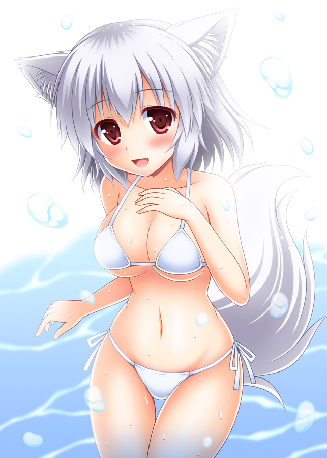 inubashiri momiji (touhou) drawn by nagana_sayui