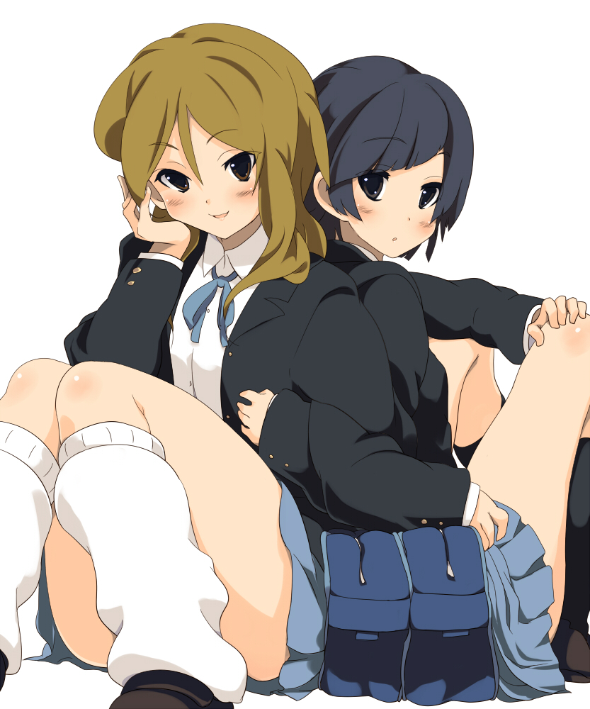 tachibana himeko and sunahara yoshimi (k-on!) drawn by sora_to_umi