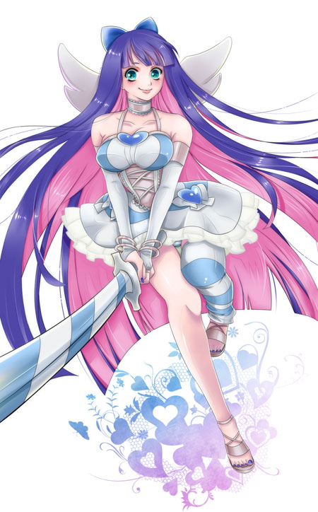 stocking (panty & stocking with garterbelt) drawn by mmo_(princepoo)