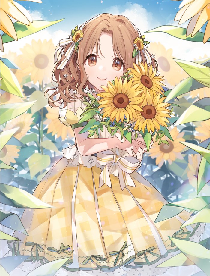 ichikawa hinana (idolmaster and 1 more) drawn by chiri_(ch!)