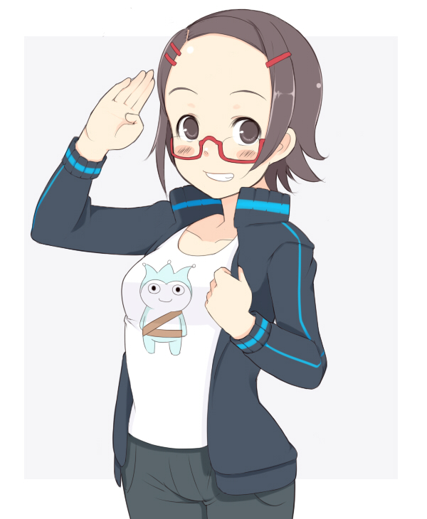 maggey byrde (ace attorney and 1 more) drawn by oza_watto