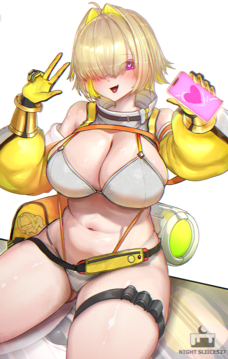 elegg and doro (goddess of victory: nikke) drawn by luongnights