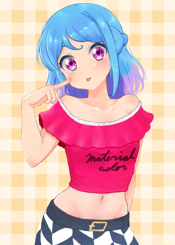 minato mio (aikatsu! and 1 more) drawn by mo_sabo
