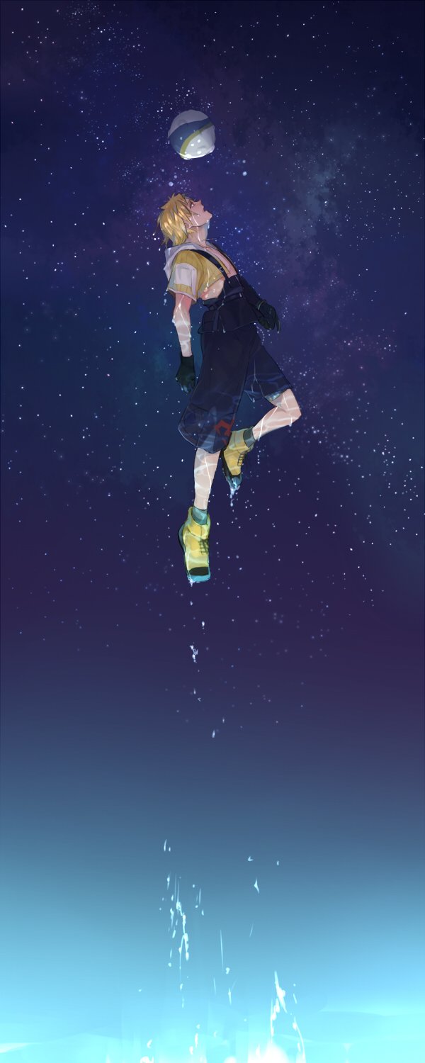 tidus (final fantasy and 1 more) drawn by nini_tw99
