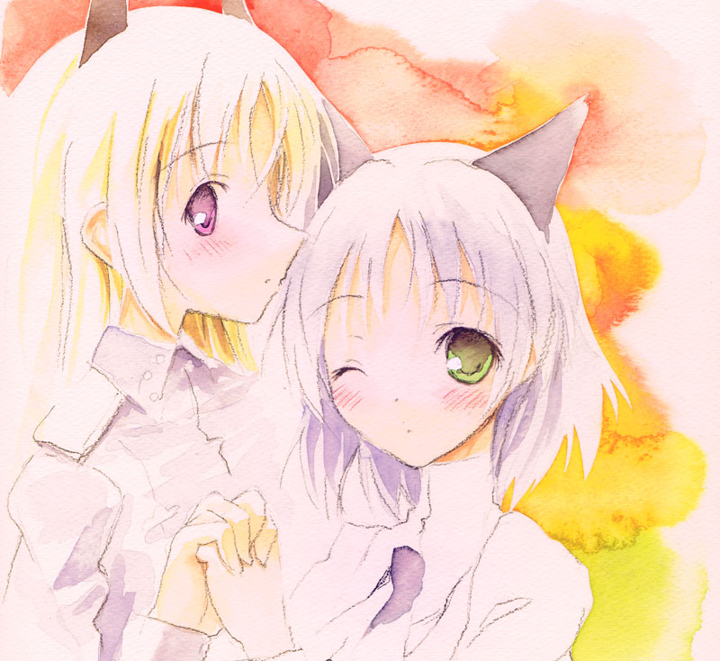 sanya v. litvyak and eila ilmatar juutilainen (world witches series and 1 more) drawn by saeki_touma