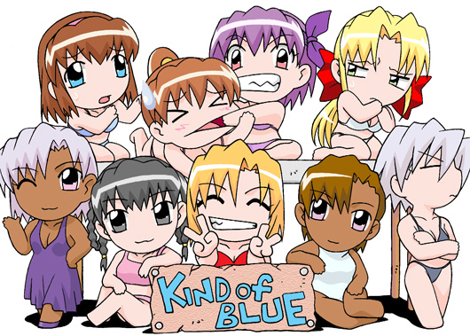 kasumi, ayane, hitomi, lei fang, tina armstrong, and 4 more (dead or alive) drawn by rudoni