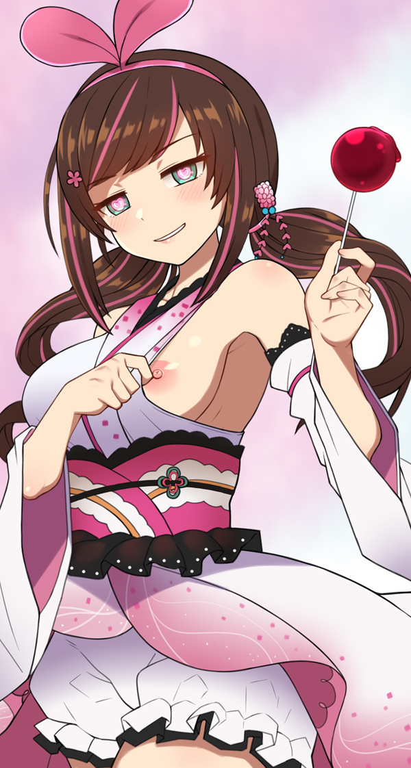 kizuna ai (azur lane and 1 more) drawn by nt00