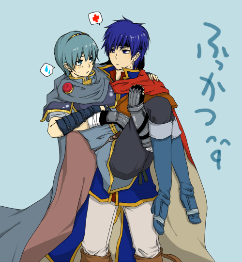 ike and marth (fire emblem and 2 more)